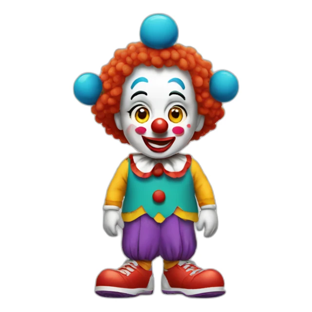 Clown wear nike  sticker