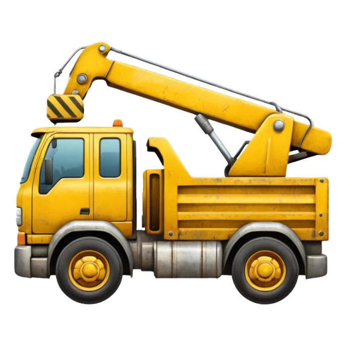 construction truck sticker