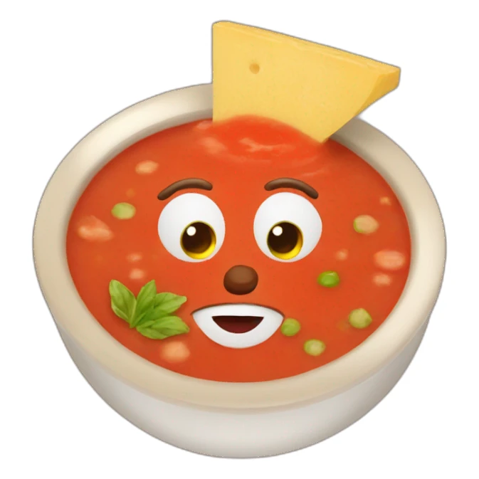 Spanish gazpacho sticker