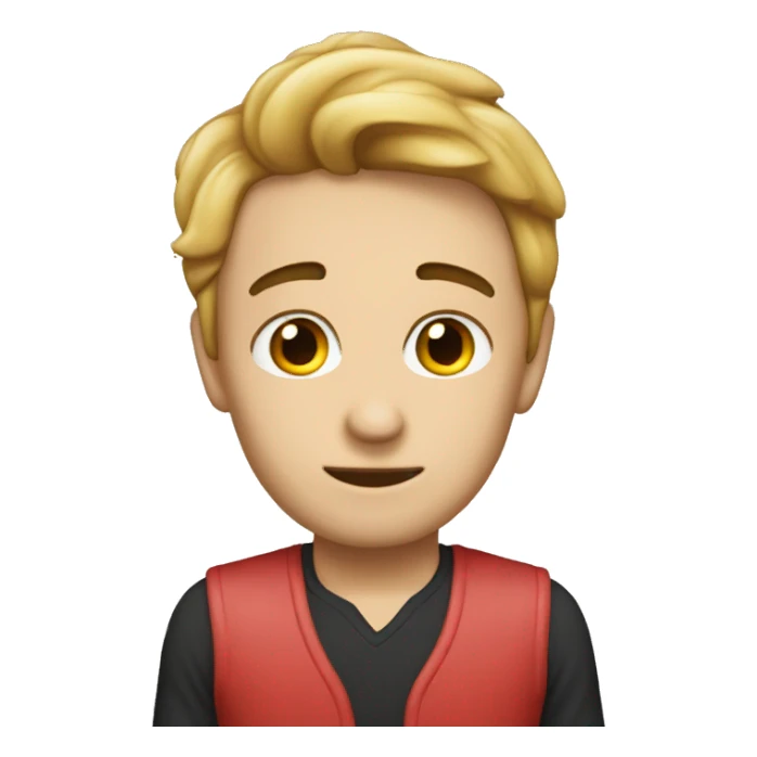 Enamorado pero nervioso  sticker