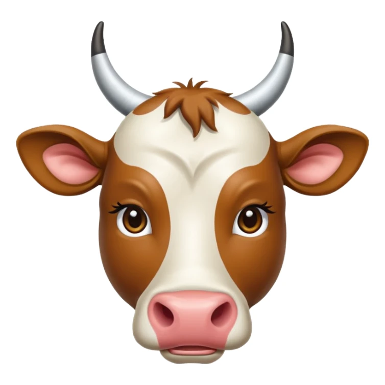 Indian cow sticker