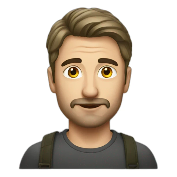 Russian dude sticker