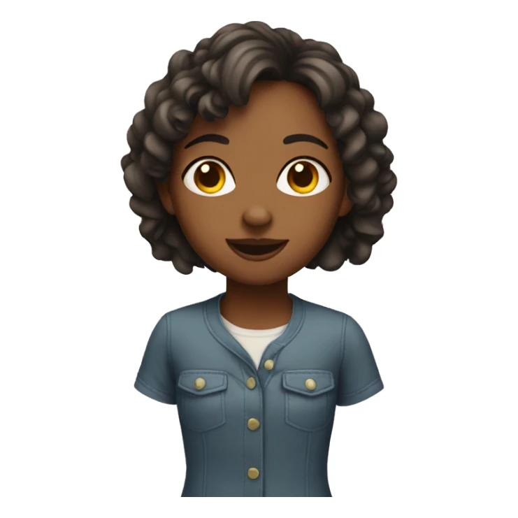 A girl named sofa sticker