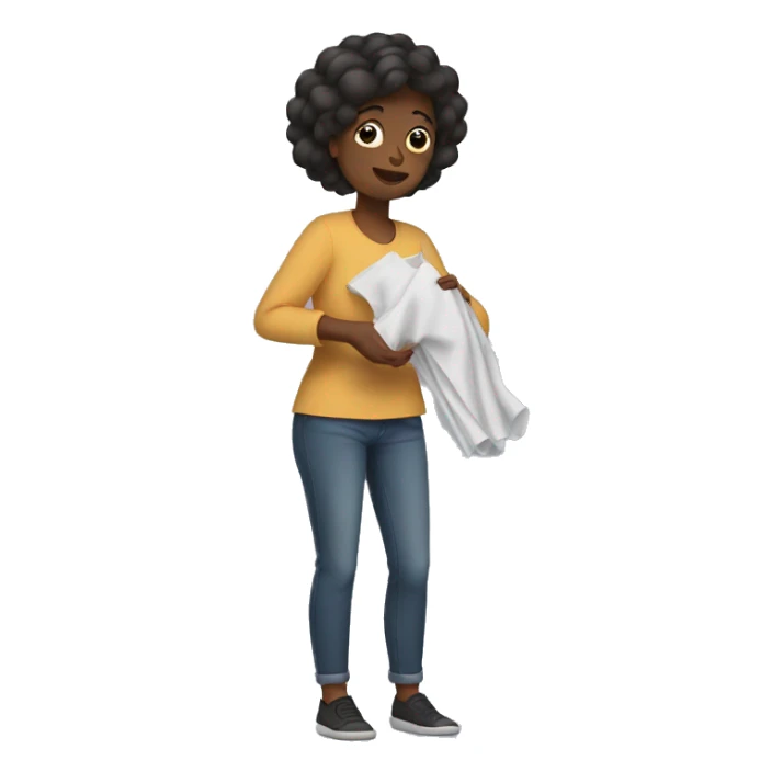 mom rolling up sleeves sticker