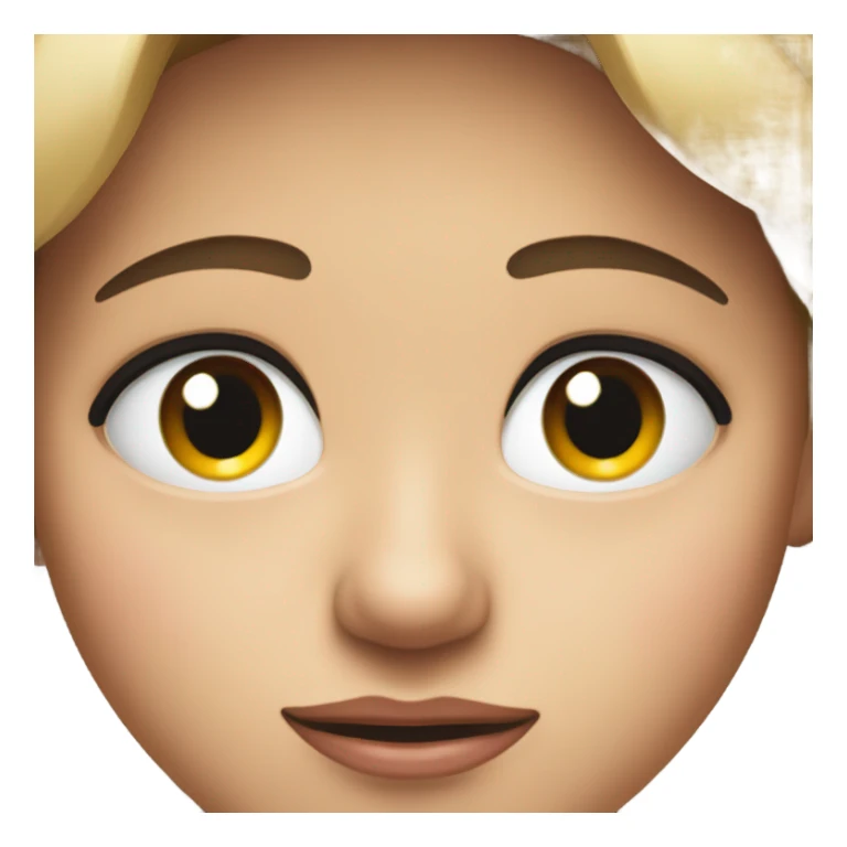 raising one eyebrow  sticker