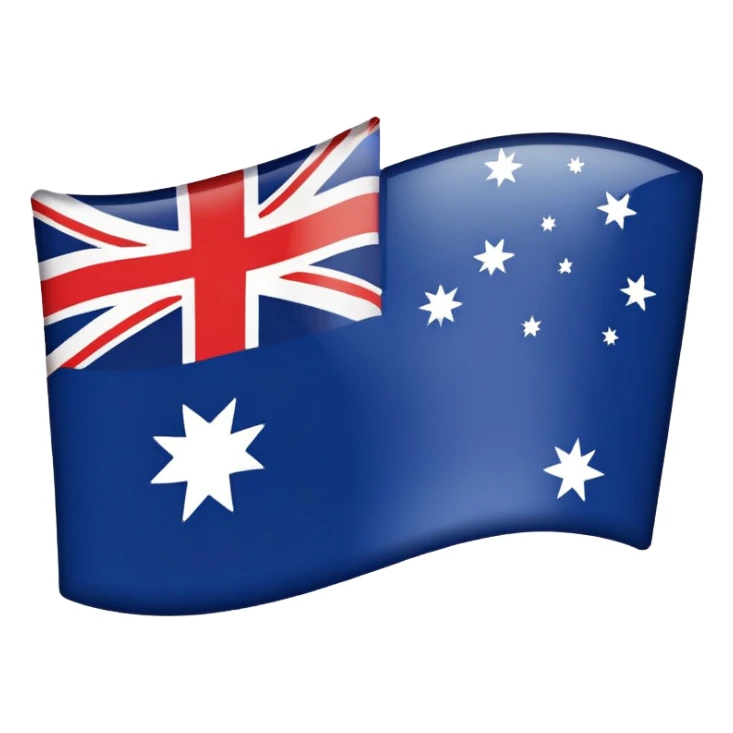 Australia flag sticker