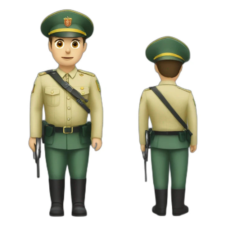 Guardia civil españa sticker