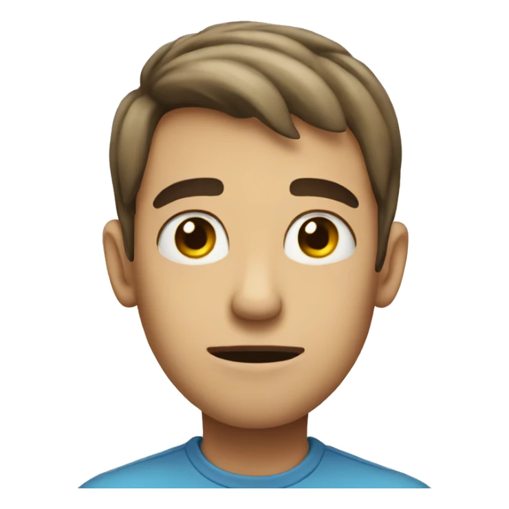 human rolling eyes sticker