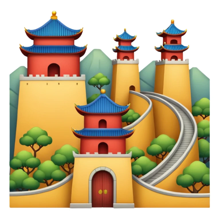 Chinese walls sticker