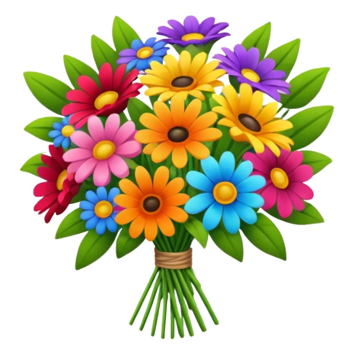 Flower boques sticker