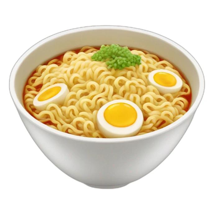 Ramen noodles sticker