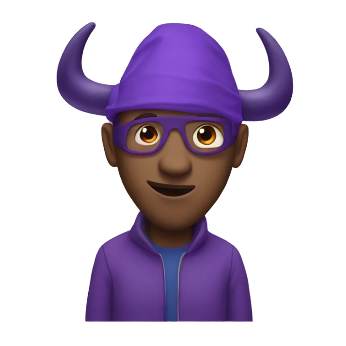 Purple red bull sticker