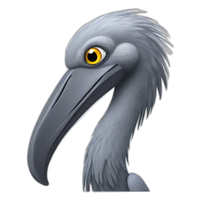 shoebill sticker