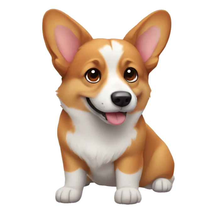 corgi sticker