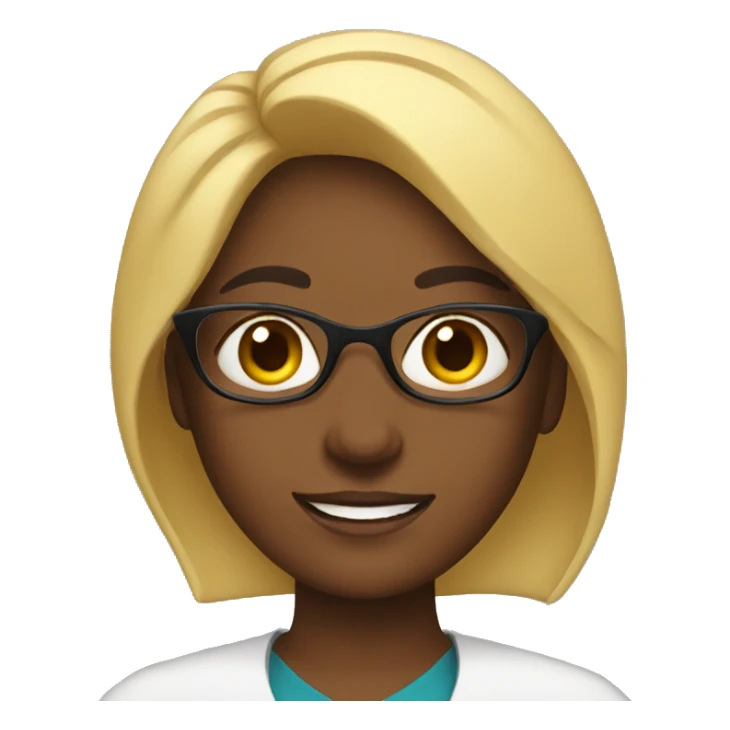 girl teacher sticker