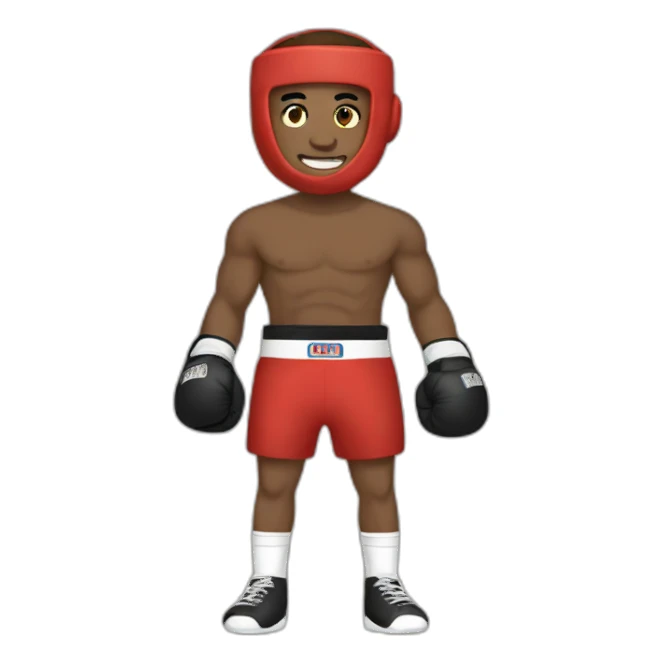 A amateur boxer sticker
