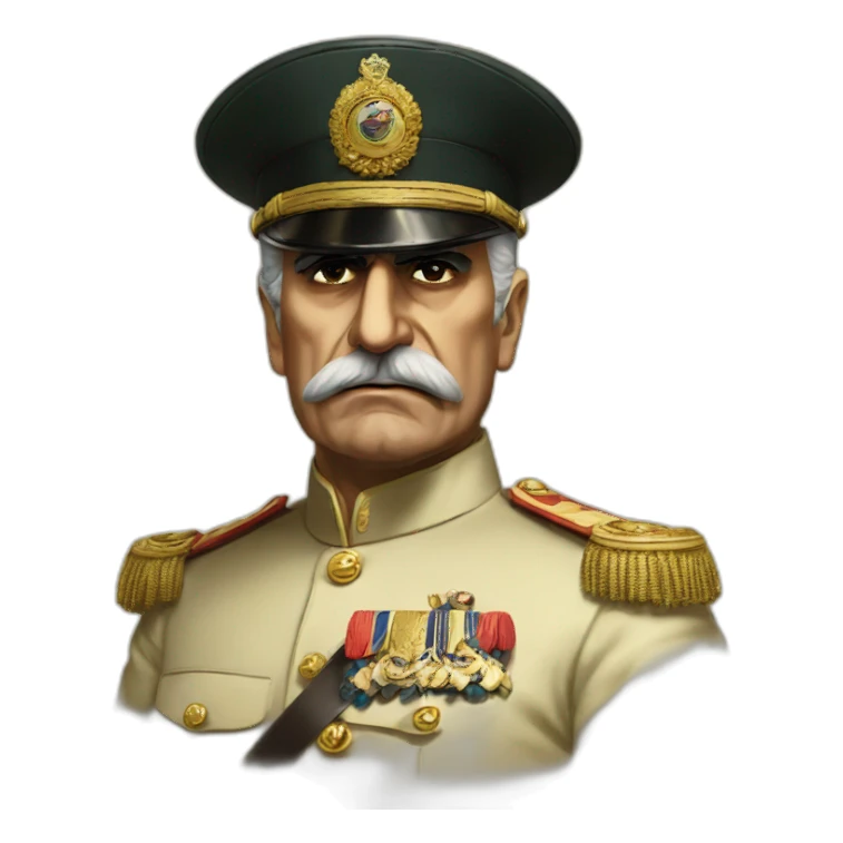 reza shah angry sticker