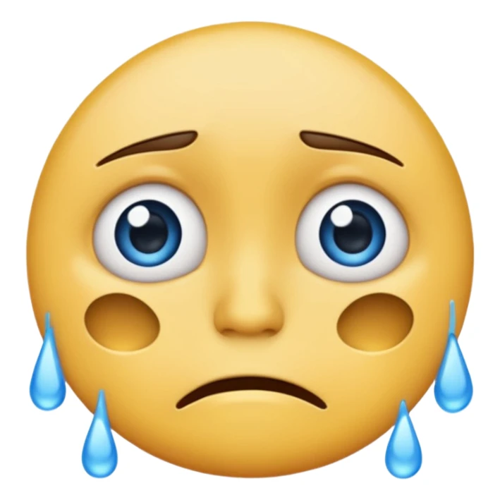 crying emoji sticker