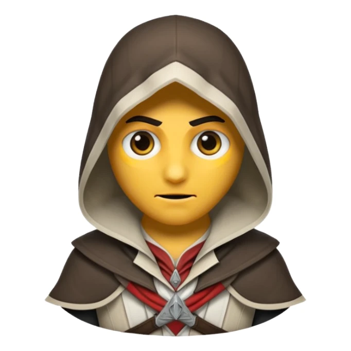Assassin creed emoji text smaller size emoji text sticker