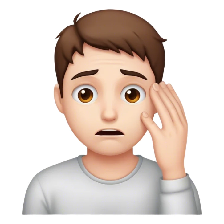 Stressed out sticker