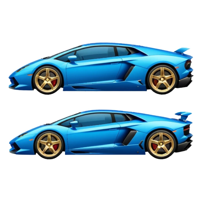 lamborghnini side view sticker