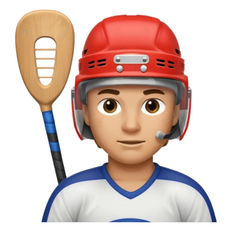 hockey player sticker