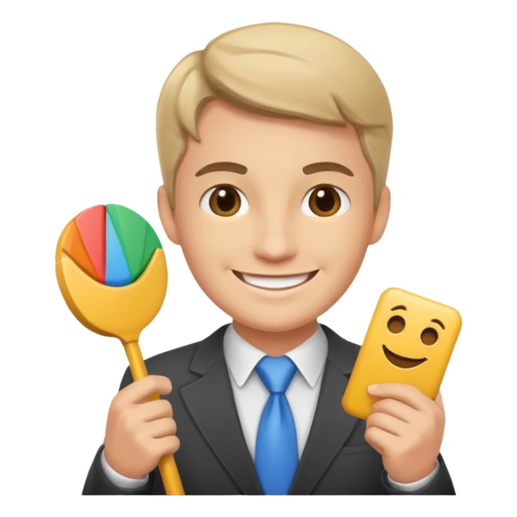 marketing agent with props

 sticker