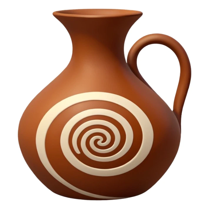 Spiral Pottery Vase sticker