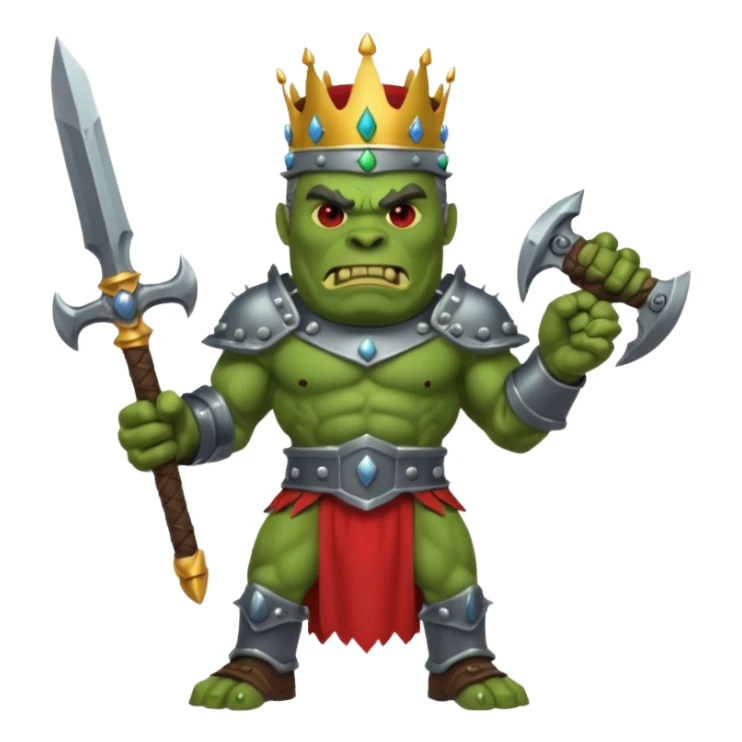 Ork King  sticker