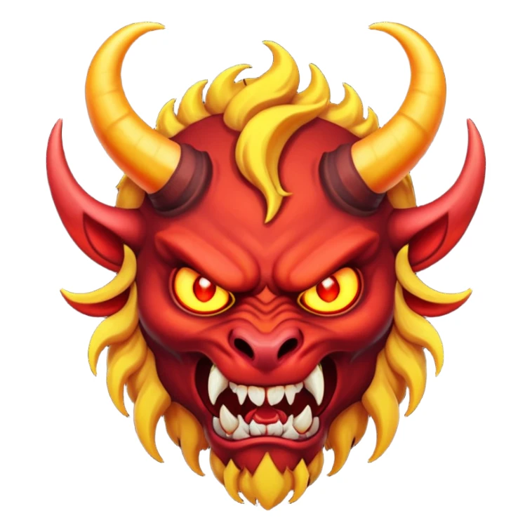 demon rage sticker