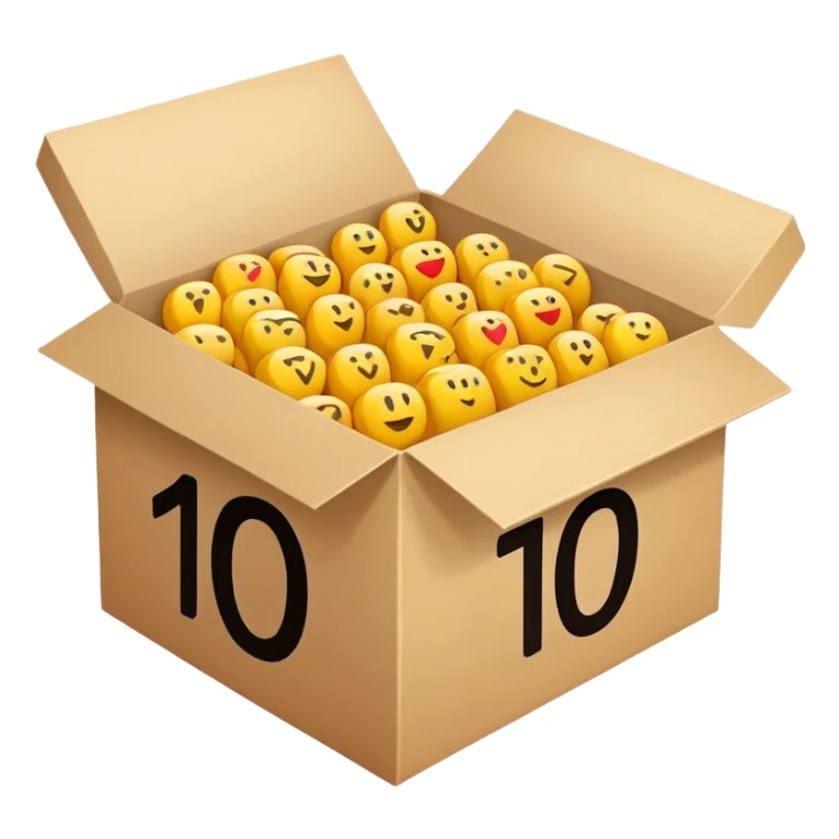 the number thousand in a box sticker