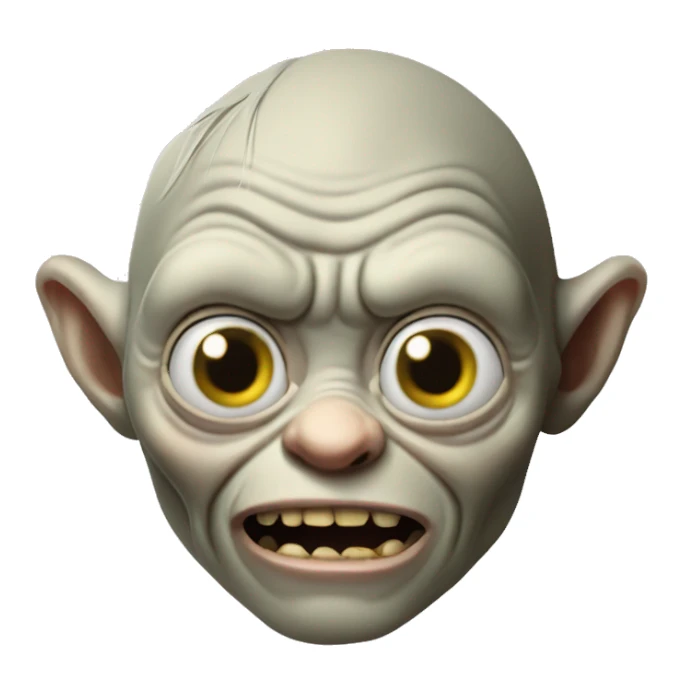 gollum tater sticker