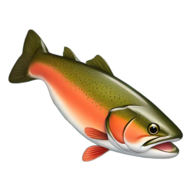 trout-salmon sticker