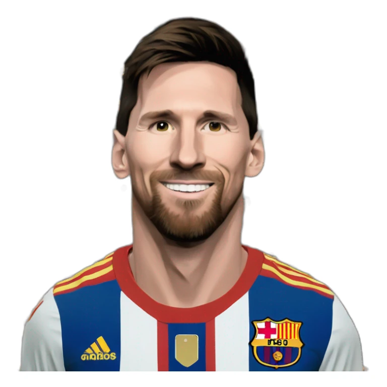 Messi est plus fort qie ronaldo sticker