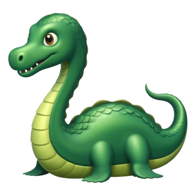 Lockness monster sticker
