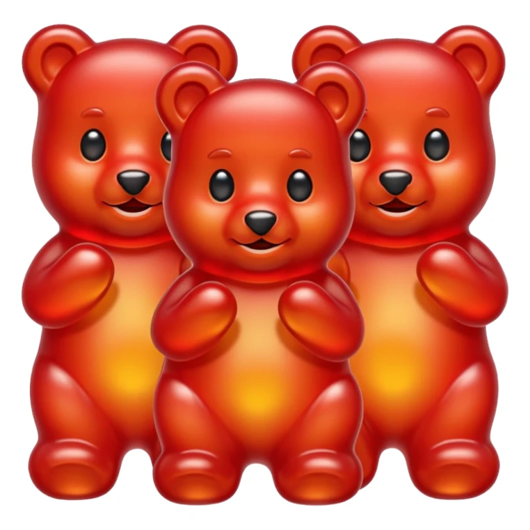 red Gummy Bears sticker