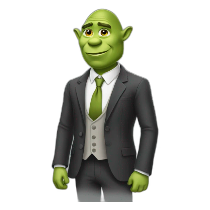 shreck-businessman sticker