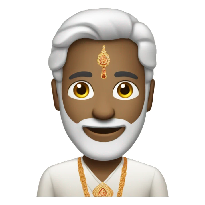 hindu marriage white man  sticker