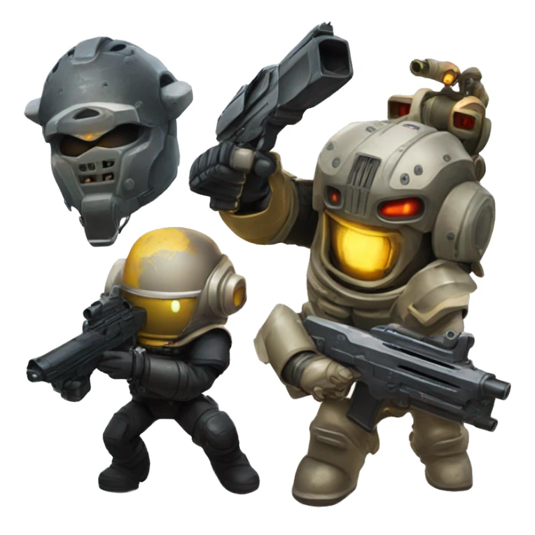 Helldivers vs terminid vs automaton sticker