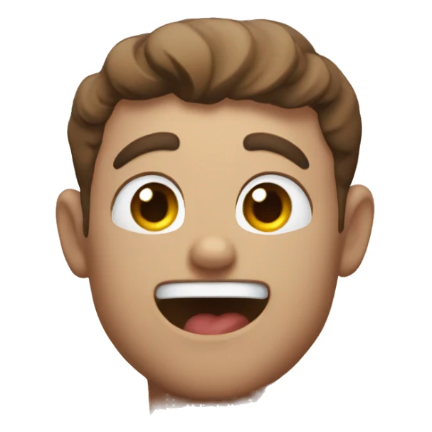 Wow face with heart eyes sticker