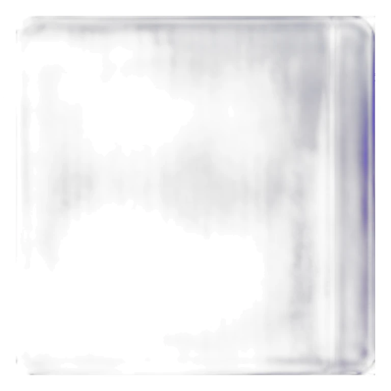 NFC Card fade blue violet sticker