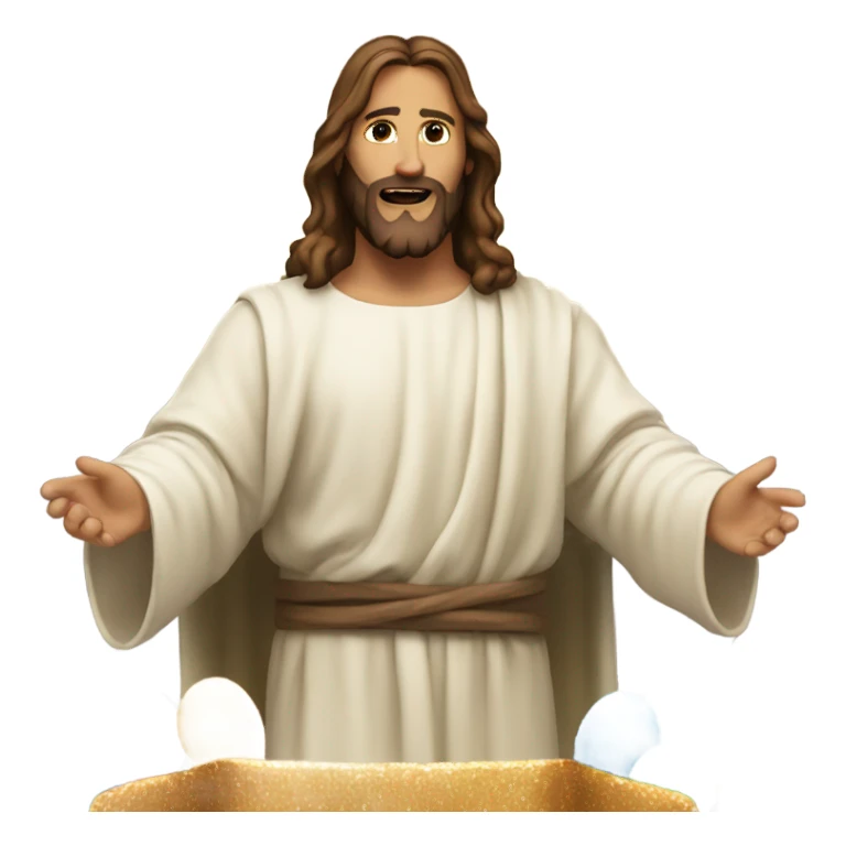 Jesus birthday sticker