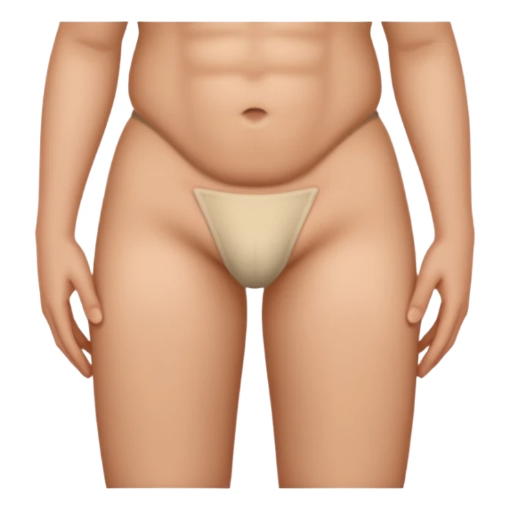 Head between thighs sticker