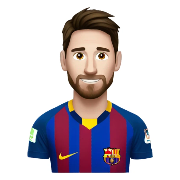 Messi cheval sticker