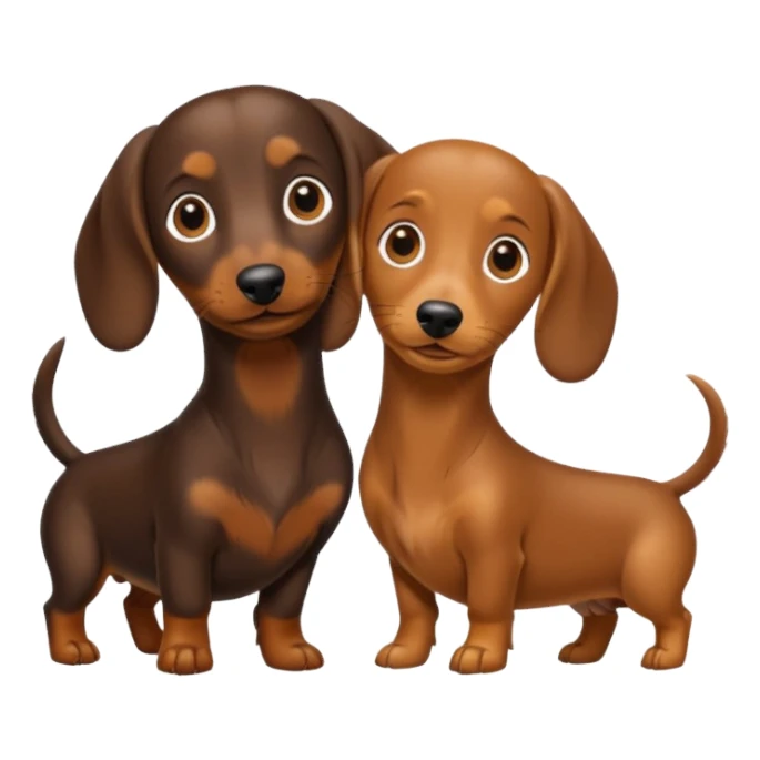 Perros salchicha sticker