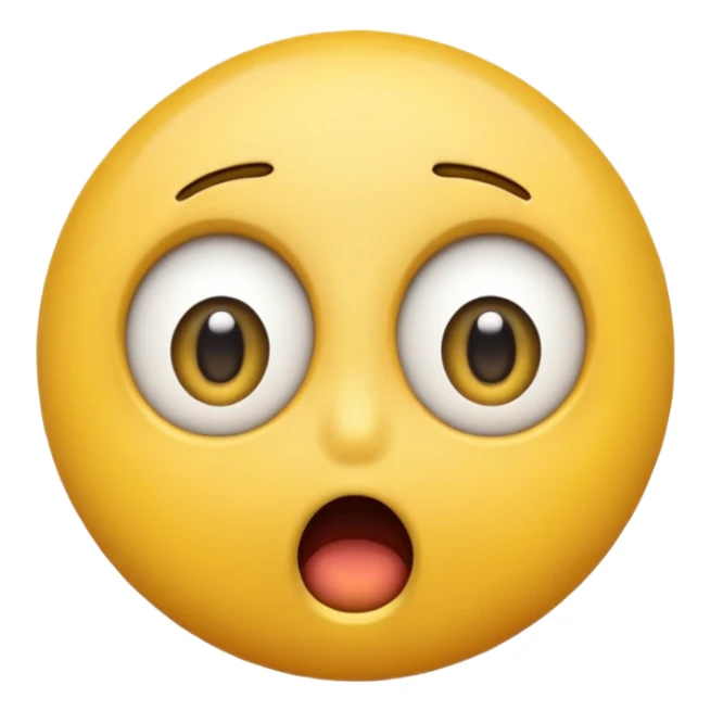 Shocking mamoji face sticker