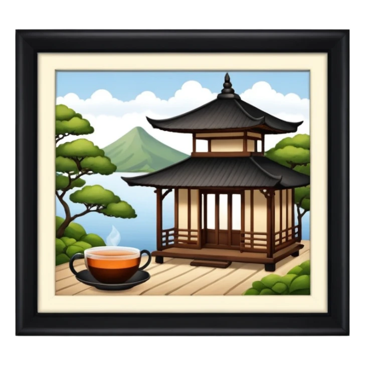TEA HOUSE sticker