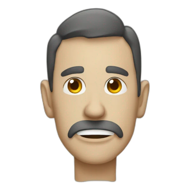 unhinged person sticker