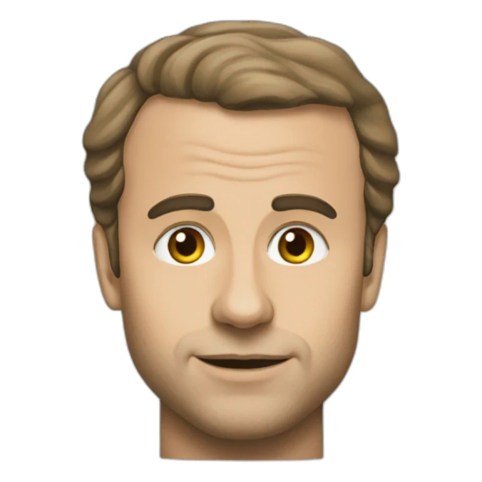 Macron goloum sticker