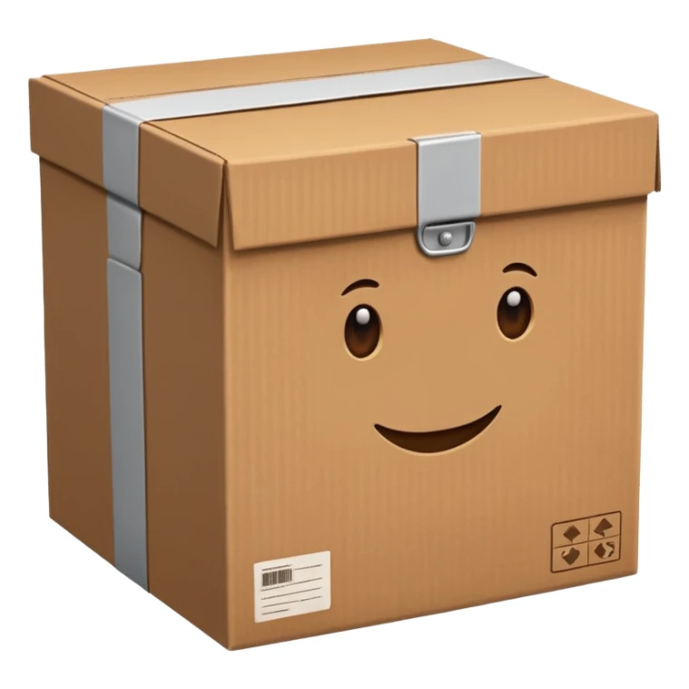 delivery box sticker